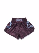MANTO MUAY THAI SHORTS DUAL -brown